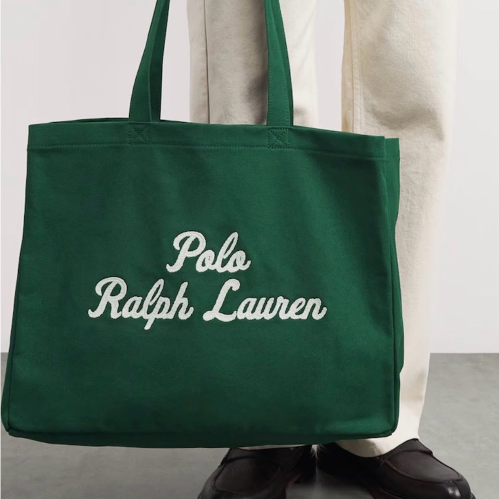 NWT Polo by Ralph Lauren Dark Green Tote